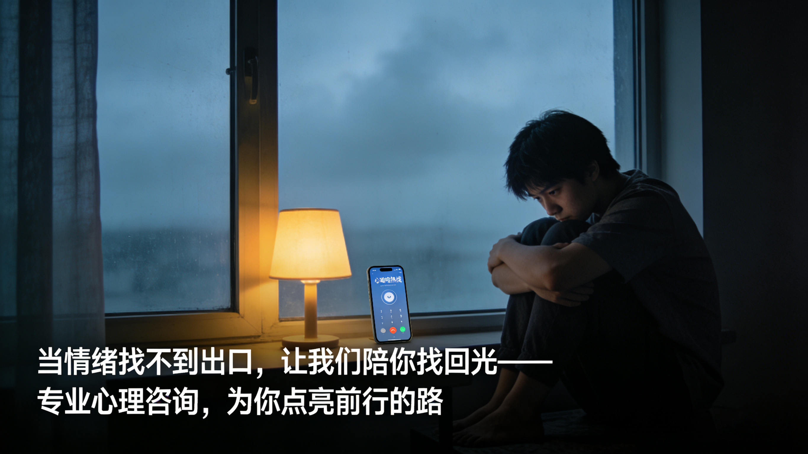 当生活被压力裹挟，心理咨询是照亮低谷的光