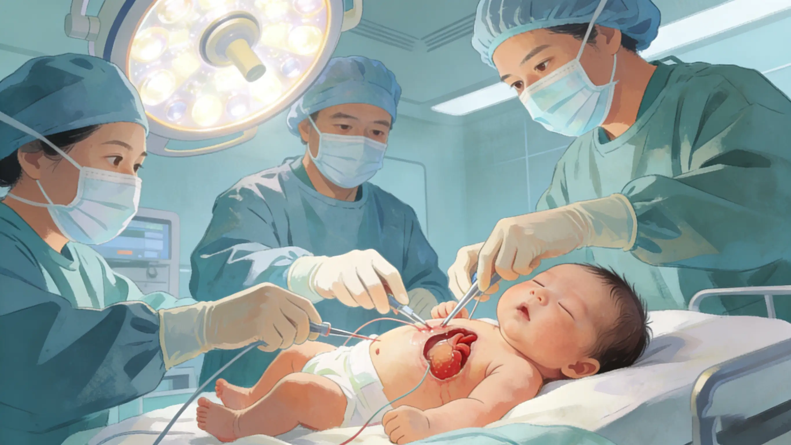 痛心！5 个月女婴先心病术后离世：先心病防治关键，家长必看