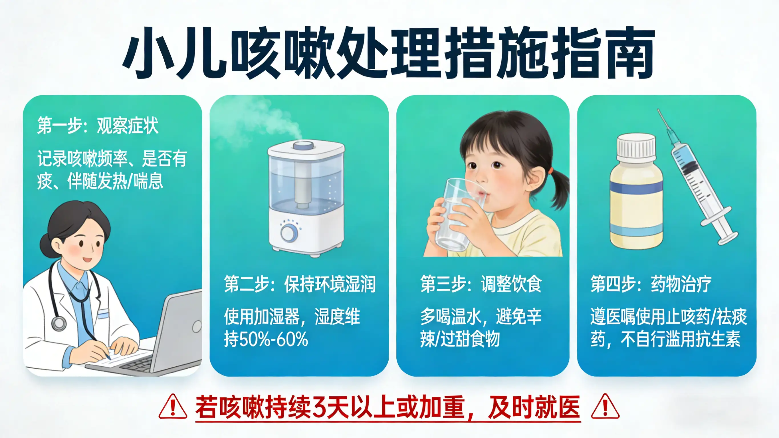 小儿咳嗽能用止咳药吗？