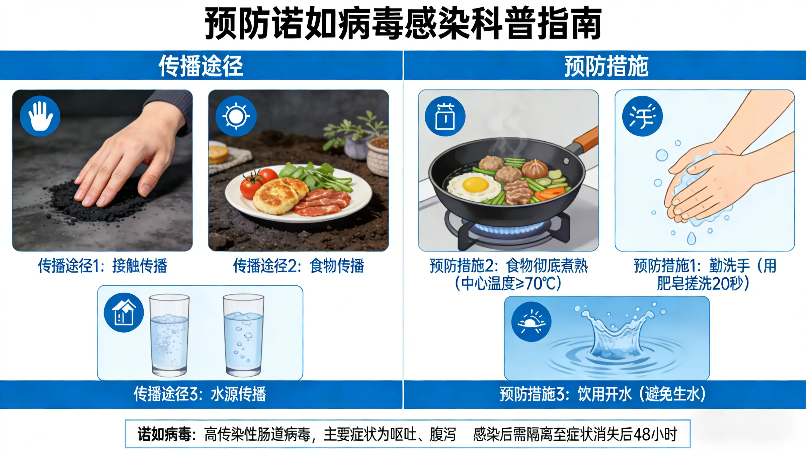 警惕！诺如病毒易暴发，这些实操防护法人人能学会
